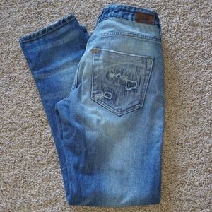 Vintage Zara Basic Heritage Distressed Jeans 0